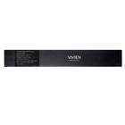 Щипцы-гофре VIVIEN VE-2016, 45 Вт, керамическое покрытие, до 200 °C, черный - фото 7920166