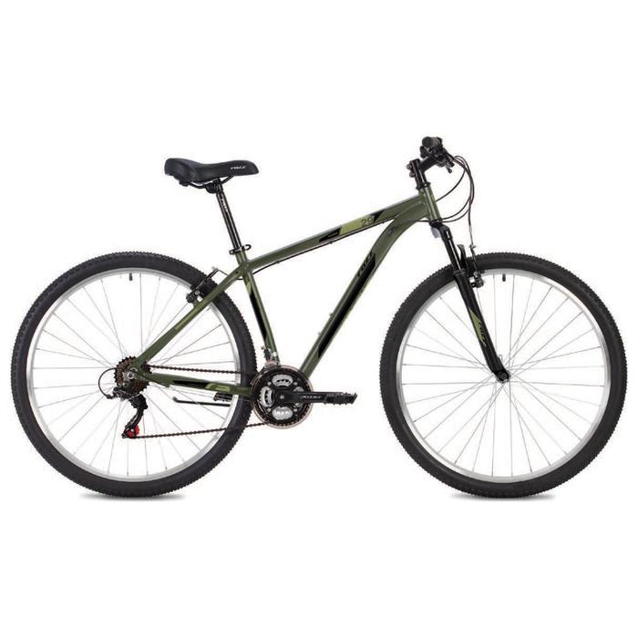Велосипед 26" Foxx Atlantic, 2021, цвет зелёный, р. рамы 16"