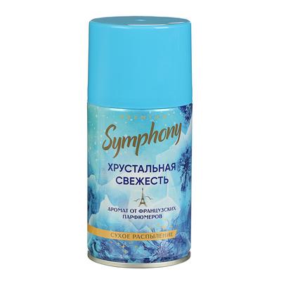Освежитель воздуха Symphony Automatic Premium «Хрустальная свежесть», сменный баллон, 250 мл