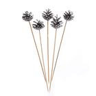 Новогодний декор «Букет серебряных шишек» - Фото 2