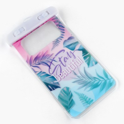 Водонепроницаемый чехол для телефона Stay beautiful, 12×21 см