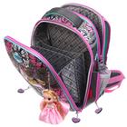 Рюкзак каркасный, Across 490, 39*29*17 см, с наполнением: мешок для обуви, пенал, брелок, «Принцесса» - Фото 12