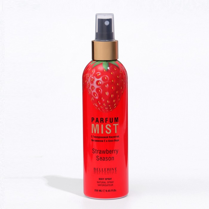 Парфюмированный мист для тела Клубничный Сезон без спирта 250 мл 299₽