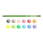 Карандаши 12 цветов Carioca Tita EcoFamily, пластиковые, заточенные, картон, с заботой о природе, европодвес - фото 24548247