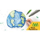 Карандаши 12 цветов Carioca Tita EcoFamily, пластиковые, заточенные, картон, с заботой о природе, европодвес - фото 24548249