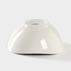 Салатник Magistro Ocean, 300 мл, d=12 см, фарфор, синий, белый - Фото 3