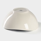 Салатник Magistro Ocean, 800 мл, d=17.4 см, фарфор, синий, белый - Фото 3