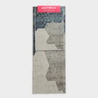 Коврики для ванны и туалета «Доляна. Галилео», 2 шт., 40×120, 40×60 см, синие - Фото 7