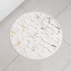 Коврик для дома Доляна «Золото», 60×60 см, бежевый - Фото 7