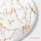 Коврик для дома Доляна «Золото», 60×60 см, бежевый - Фото 3