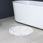 Коврик для дома Доляна «Золото», 60×60 см, бежевый - Фото 6