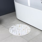 Коврик для дома Доляна «Золото», 60×60 см, бежевый - Фото 2