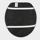 Коврики для ванной и туалета Доляна «Рыбки», 3 шт., 50×80 см, 50×40 см, 40×43 см - Фото 4