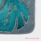 Коврики для ванной и туалета Доляна «Тропический», 3 шт., 50×80 см, 50×40 см, 40×43 см - Фото 3