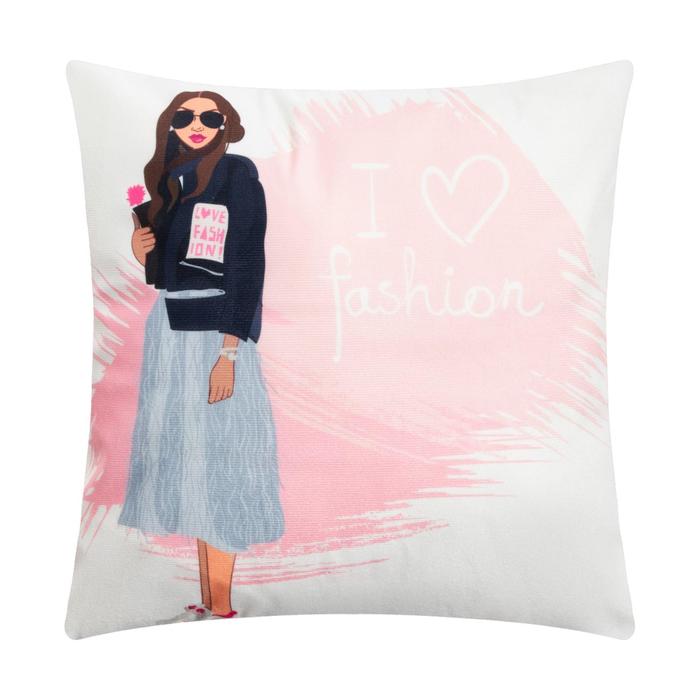 Чехол на подушку Этель Fashion 40 х 40 см, 100% п/э - Фото 1