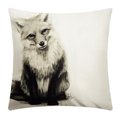 Наволочка декоративная Этель «Лиса» 40×40 см, велюр