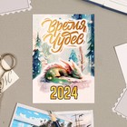 Карманный календарь "Символ года - 3" 2024 год, 7х10см, МИКС (комплект 60 шт) - фото 24496924