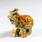 Сувенир полистоун "Маленький слонёнок с розой на попоне" 3,5х4х2 см (комплект 2 шт) - фото 23393569