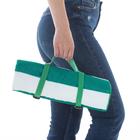 Полотенце пляжное с ручками Этель «Полосы зеленые», 70*140 см,250гр/м2,100%п/э - фото 41163703