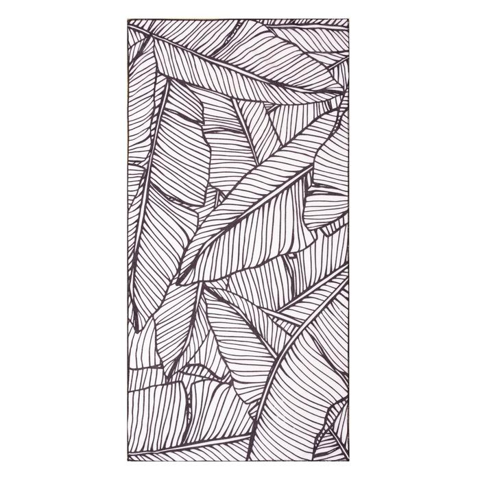 Полотенце пляжное с ручками Этель «Листья», 70*140 см,250гр/м2,100%п/э - фото 1898461625