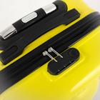 Чемодан детский, отдел на молнии, 4 колеса, цвет жёлтый, «Цыпа» - Фото 5