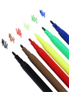 Фломастеры 6 цветов, вентилируемый колпачок, в картонной коробке 5483633