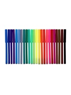 Фломастеры 24 цвета, вентилируемый колпачок, в картонной коробке - Фото 3