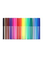 Фломастеры 24 цвета, вентилируемый колпачок, в картонной коробке - Фото 4