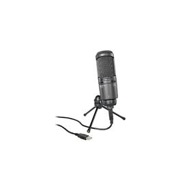 Микрофон AUDIO-TECHNICA AT2020, 20–20000 Гц, USB, 3 м, черный