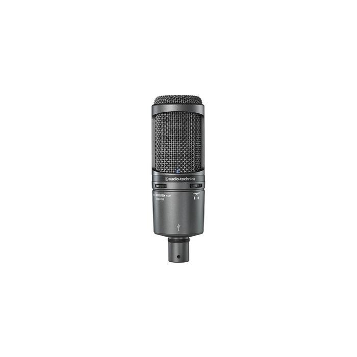 Микрофон AUDIO-TECHNICA AT2020, 20–20000 Гц, USB, 3 м, черный - фото 51538739