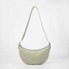 Кросс-боди, отдел на молнии, регулируемый ремень, цвет зелёный - Фото 2