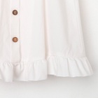 Платье для девочки KAFTAN: Cute, белое, размер 30 (98-104 см) - Фото 11