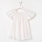 Платье для девочки KAFTAN: Cute, белое, размер 30 (98-104 см) - Фото 12