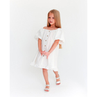 Платье детское KAFTAN "Cute", р. 30 (98-104), белый - Фото 3