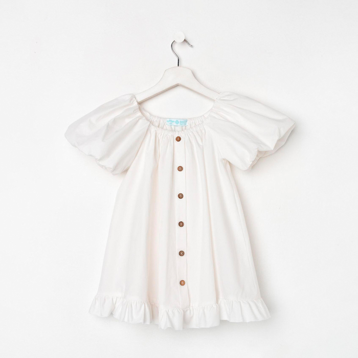 Платье детское KAFTAN "Cute", р. 30 (98-104), белый
