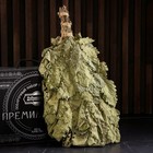 Набор для бани «Начинающему», 4 предмета: шапка с вышивкой, веник, лыковая мочалка, шампунь, в подарочной коробке, «Добропаровъ Премиум» - Фото 4