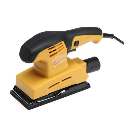 Шлифовальная машина ТУНДРА, обрезиненная рукоятка, 135 Вт, 12000 об/мин, 90×187 мм