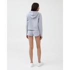 Костюм женский (толстовка и шорты) MIST, р. 48-50, серый - Фото 3