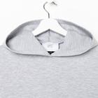 Костюм женский (толстовка и шорты) MIST, р. 44-46, серый - Фото 6