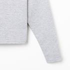 Костюм женский (толстовка и шорты) MIST, р. 40-42, серый - Фото 7