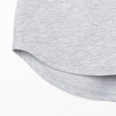 Костюм женский (толстовка, шорты) MIST, размер 40-42, серый
