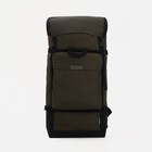 Рюкзак туристический, 50 л, отдел на стяжке шнурком, 3 наружных кармана, Huntsman, цвет хаки - Фото 3