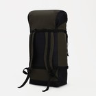 Рюкзак туристический, 50 л, отдел на стяжке шнурком, 3 наружных кармана, Huntsman, цвет хаки - Фото 4