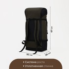 Рюкзак туристический, 50 л, отдел на стяжке шнурком, 3 наружных кармана, Huntsman, цвет хаки - Фото 2