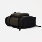 Рюкзак туристический, 50 л, отдел на стяжке шнурком, 3 наружных кармана, Huntsman, цвет хаки - Фото 5