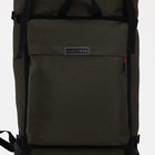 Рюкзак туристический, 60 л, отдел на стяжке шнурком, 3 наружных кармана, Huntsman, цвет хаки - Фото 4