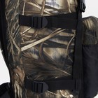 Рюкзак туристический, 40 л, отдел на стяжке шнурком, 3 наружных кармана, с расширением, цвет камыш - фото 6433025