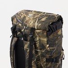 Рюкзак туристический, 70 л, отдел на стяжке шнурком, 3 наружных кармана, с расширением, цвет камыш - фото 7280797