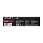 Выпрямитель Galaxy GL 4521, 70 Вт, керамическое покрытие, 91х26 мм, до 220°C, золотистый - фото 8955038