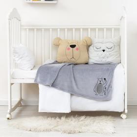 Плед Крошка Я Hello, 90х100 см, велсофт